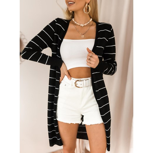 Sweter damski Selfieroom czarny bawełniany