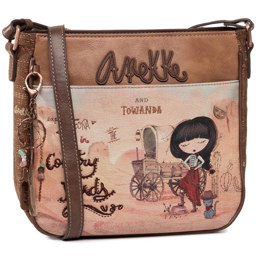 Torebka ANEKKE - Arizona AN30702-12ARC Brązowy Kolorowy