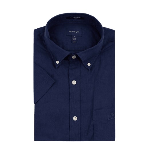 Koszula lniana o kroju regular fit Gant  XL wyprzedaż Peek&Cloppenburg  