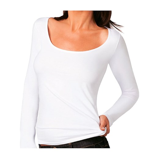 Cotonella bluzka damska z okrągłym dekoltem 