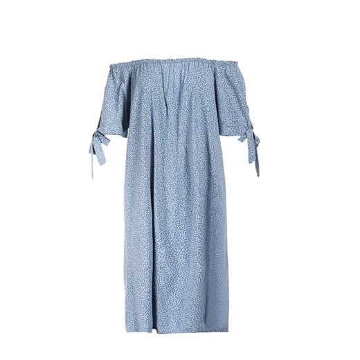 Niebieska Sukienka Amanei Renee  One Size Renee odzież