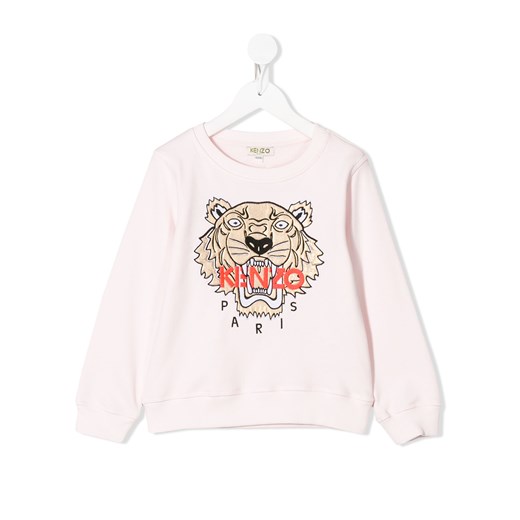 Różowa bluza z tygrysem 4-14 lat Kenzo Kids  8 LAT Moliera2.com