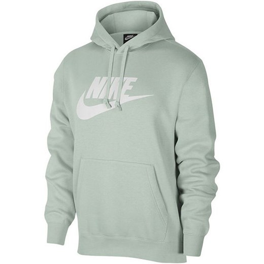 Bluza damska Nike miętowa krótka gładka