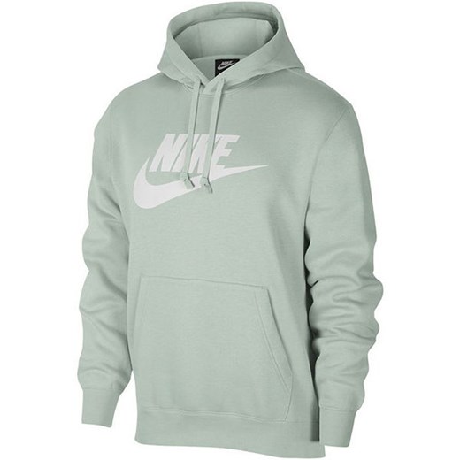 Bluza damska Nike miętowa krótka gładka 