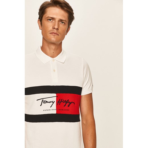 T-shirt męski Tommy Hilfiger z krótkim rękawem 