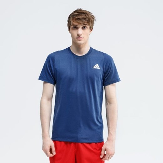 T-shirt męski Adidas granatowy z krótkimi rękawami 