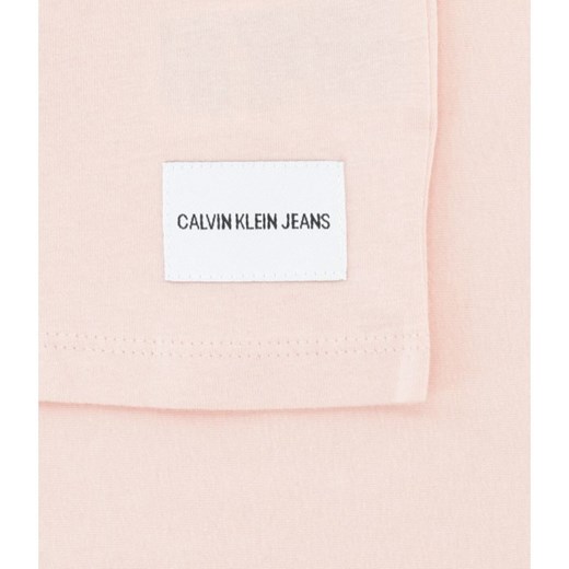 Bluzka dziewczęca Calvin Klein z krótkimi rękawami 