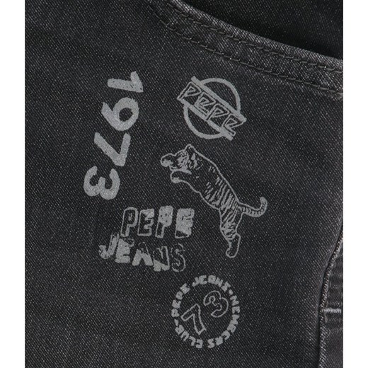 Spodnie chłopięce czarne Pepe Jeans 