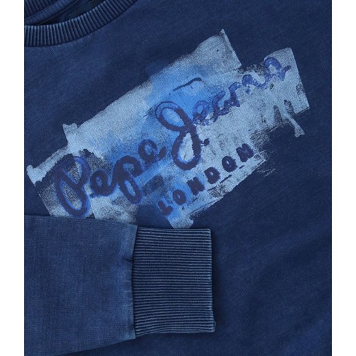 Bluza chłopięca Pepe Jeans niebieska 