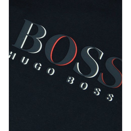 T-shirt chłopięce Boss czarny 