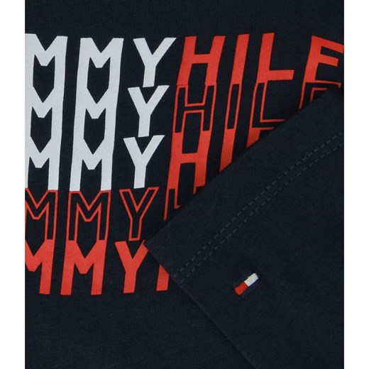 T-shirt męski Tommy Hilfiger z długimi rękawami czarny 