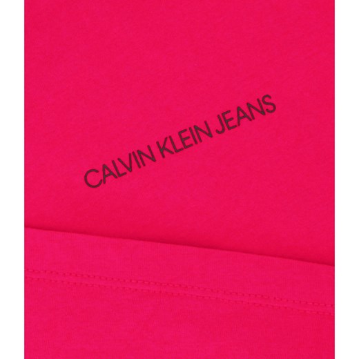 Bluzka dziewczęca Calvin Klein z napisami 