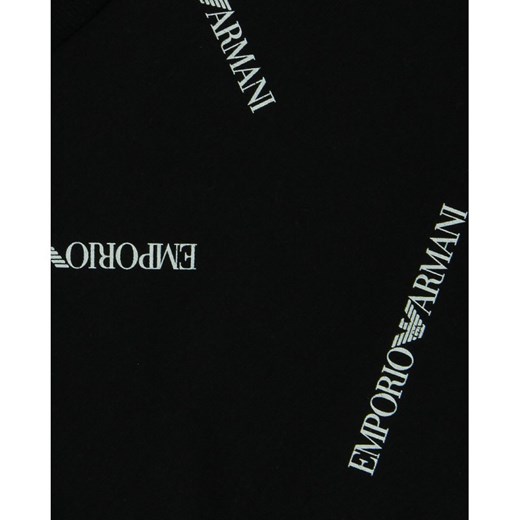 T-shirt chłopięce Emporio Armani z krótkim rękawem w nadruki 