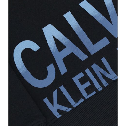 Sukienka dziewczęca Calvin Klein z napisem 