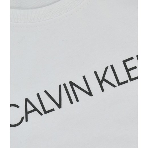 Biała sukienka dziewczęca Calvin Klein 