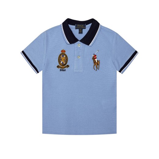 T-shirt chłopięce Polo Ralph Lauren niebieski 