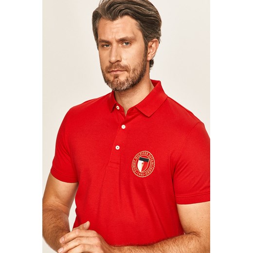 Tommy Hilfiger t-shirt męski czerwony 