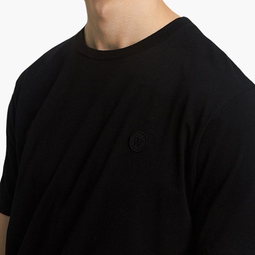 T-shirt męski Wood bez wzorów z krótkim rękawem 