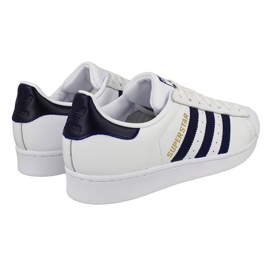 Buty sportowe męskie Adidas białe z tkaniny 