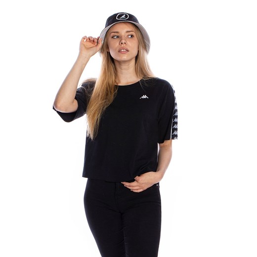 Koszulka damska Kappa Glanda T-shirt czarna Kappa XS okazja bludshop.com