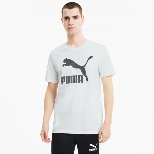 T-shirt męski Puma z krótkimi rękawami w nadruki 