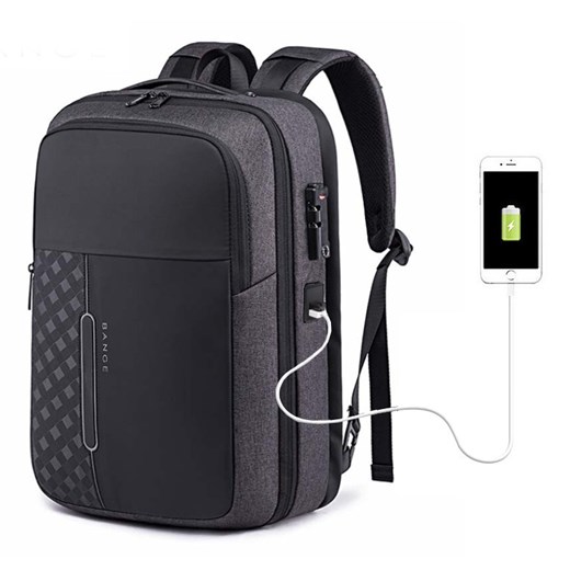 Plecak/torba Bange na laptopa 15,6" BG-K85 z USB Kolor: grafitowy    inBag