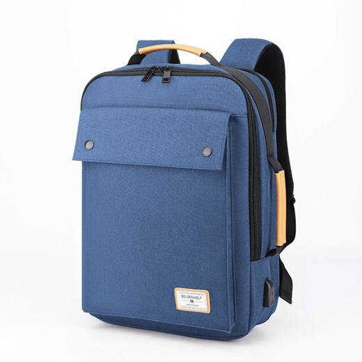 Torba/Plecak Golden Wolf na laptopa 15,6" GB00368 z USB Kolor: niebieski  Golden Wolf  inBag