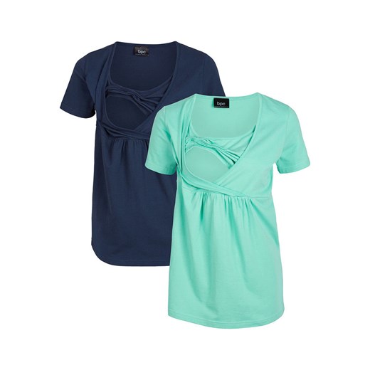 Shirt ciążowy i do karmienia (2 szt.)