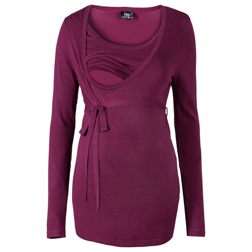 Sweter ciążowy i do karmienia | bonprix