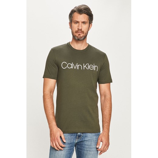 Calvin Klein t-shirt męski zielony 