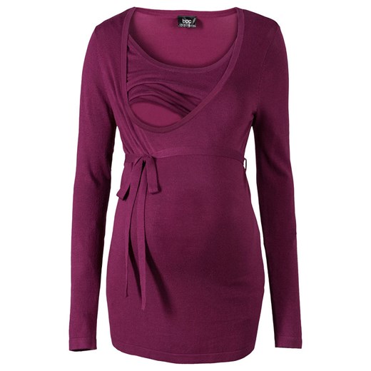 Sweter ciążowy i do karmienia | bonprix