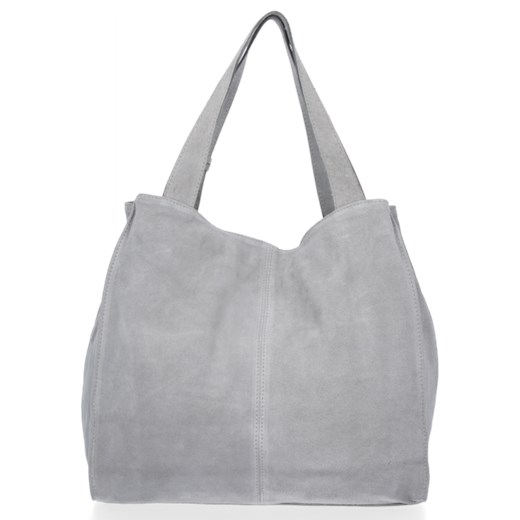 Shopper bag Vittoria Gotti duża wakacyjna bez dodatków na ramię 