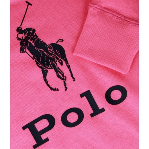Bluza dziewczęca Polo Ralph Lauren z napisami 