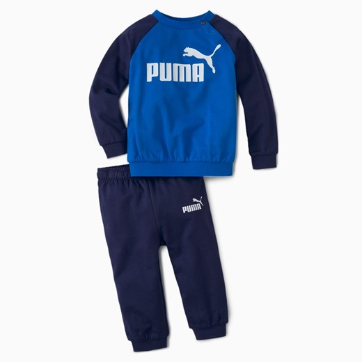 PUMA Minicats Essentials Raglan Babies' Jogger, Peacoat, rozmiar 62, Odzież Puma   PUMA EU