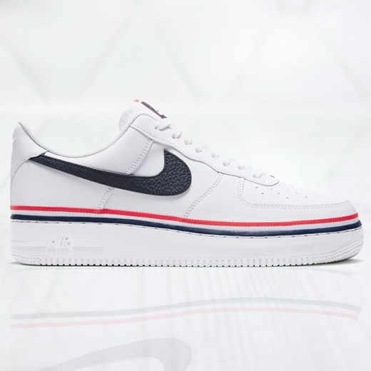 Nike buty sportowe męskie air force białe wiązane 