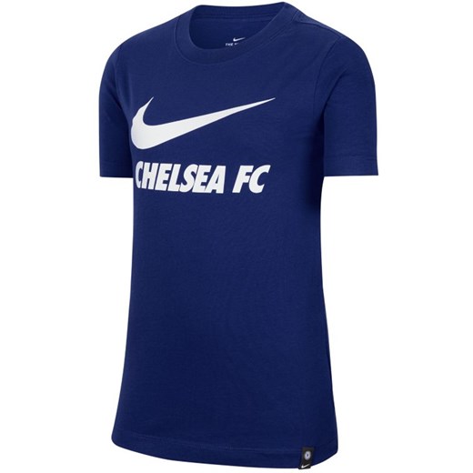 T-shirt piłkarski dla dużych dzieci Chelsea FC - Niebieski  Nike L Nike poland