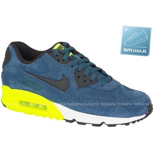 Nike Air Max 90 Premium 333888-304 www-butyjana-pl niebieski amortyzująca