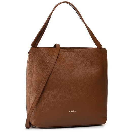 Shopper bag bez dodatków elegancka na ramię duża matowa 