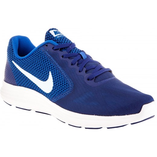 Buty sportowe męskie niebieskie Nike revolution sznurowane 