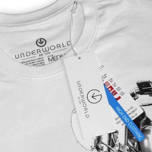 T-shirt męski Underworld z krótkim rękawem 
