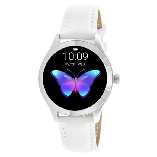 ZEGAREK DAMSKI Rubicon Smart Watch - White  Biały | Srebrny