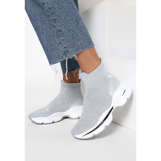 Buty sportowe damskie Born2be sneakersy młodzieżowe
