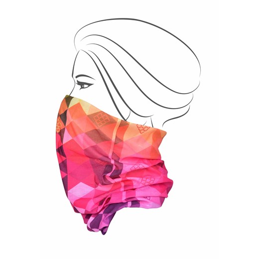 Wielofunkcyjna chusta kolorowe karo ze sklepu Moja Dedra - domodi w kategorii Szaliki i chusty damskie - zdjęcie 89187995