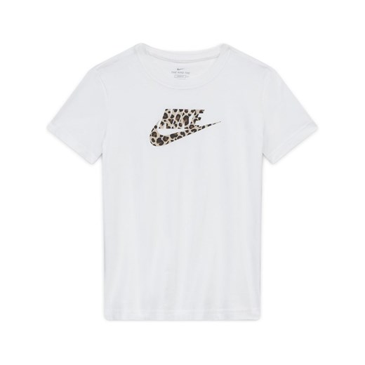 T-shirt dla dużych dzieci (dziewcząt) Nike Sportswear - Biel Nike M Nike poland
