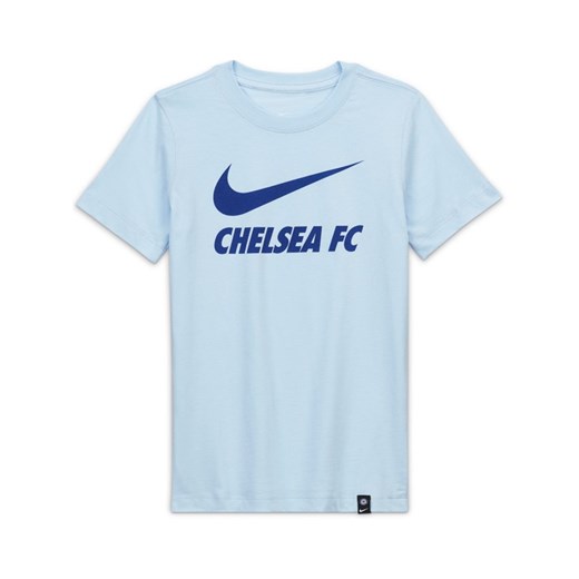 T-shirt piłkarski dla dużych dzieci Chelsea FC - Niebieski Nike  L Nike poland