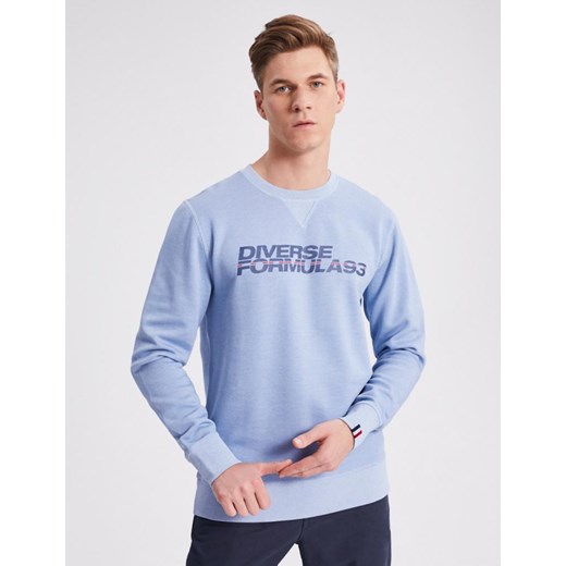 Bluza męska Diverse z napisami 