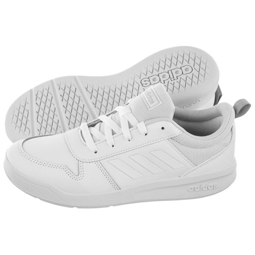 Buty sportowe damskie Adidas wiązane skórzane białe 