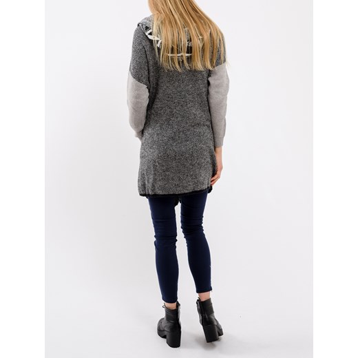 Sweter damski Gate z kapturem