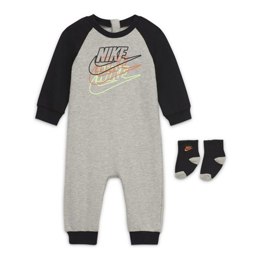 Odzież dla niemowląt szara Nike dla chłopca 