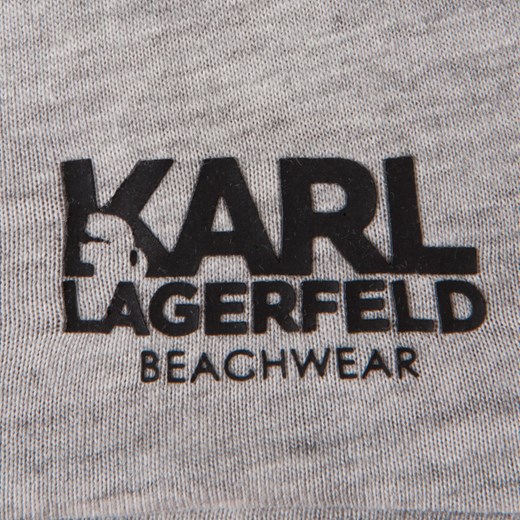 T-SHIRT MĘSKI KARL LAGERFELD SZARY